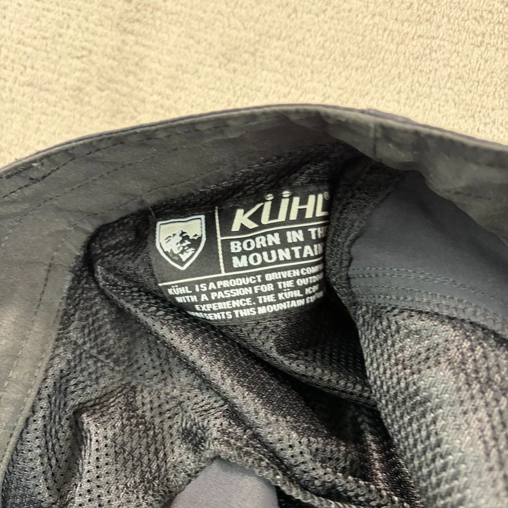 Kuhl Renegade Rock Cargo Pants Men‎ 38x29.5 Black Tapered Fit UPF 50+ NWOT